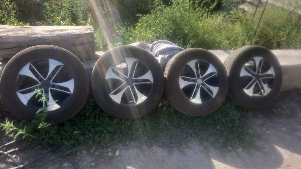 Балон с дисками тойота