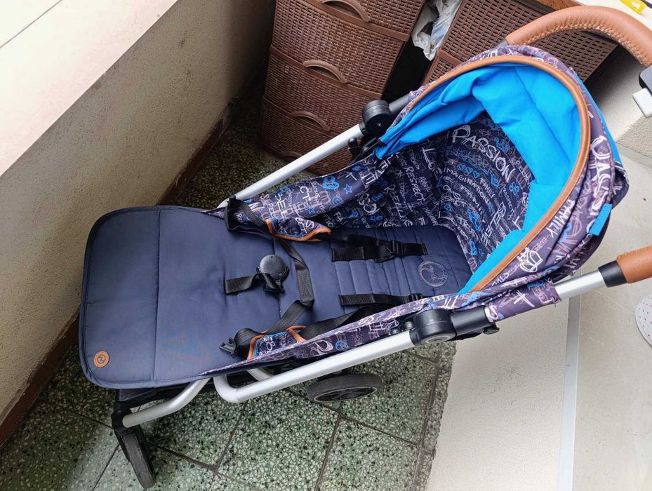 Детска лятна количка Cybex Eezy S Values for Life Trust blue 2019 синя