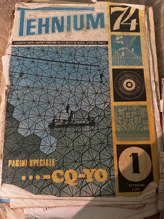Reviste Tehnium - pentru colectionari