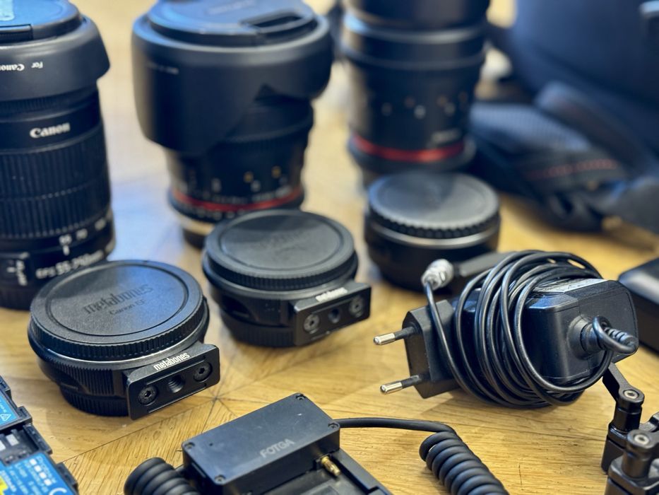 Blackmagic Pocket Cinema Camera 4K готовый комплект для съёмки