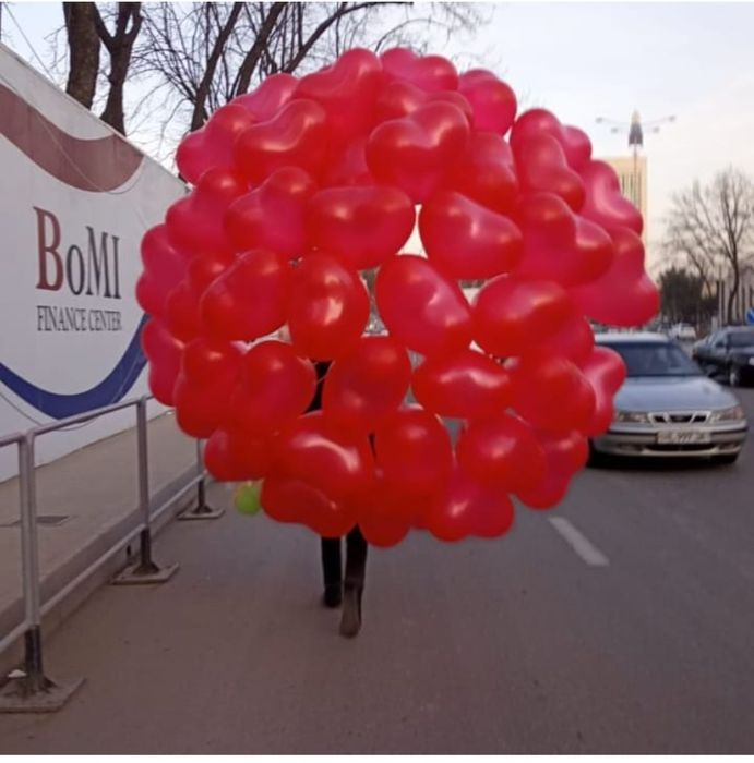 Сердечная шарик Serdsa shar yurak shar воздушные шарь воздушные шарики