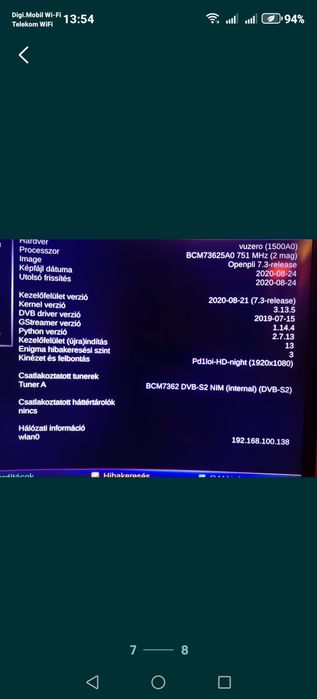 Receptor satelit vu+uno si vu zero