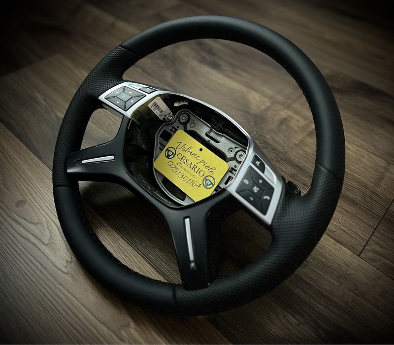 Volan piele naturală Nappa Mercedes E-Class ML W166 w212 2009-2016