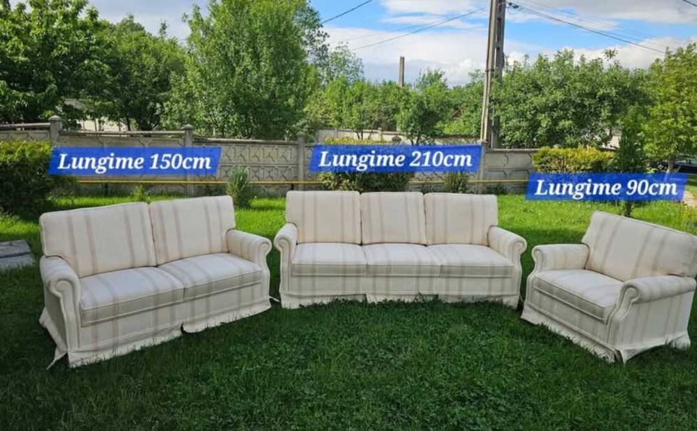 Set canapele - canapea premium - neextensibile