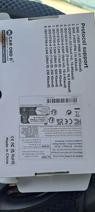 Авто диагностика OBD II модел V519