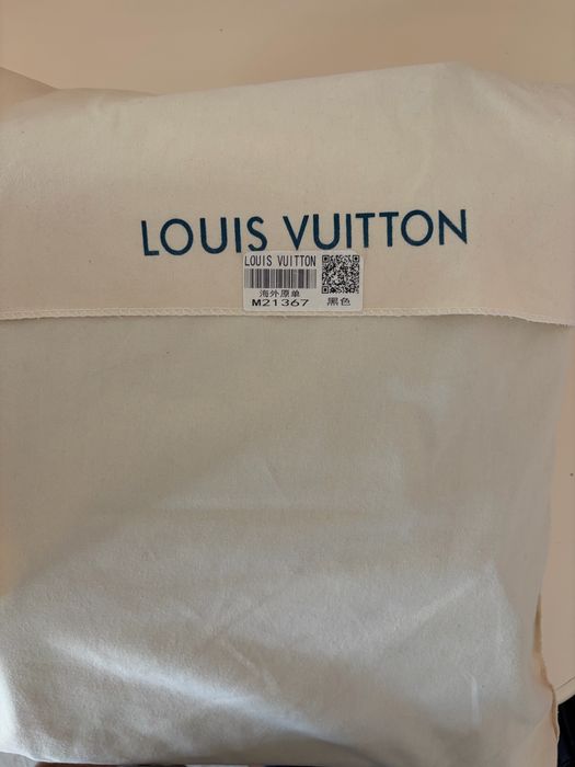 Рюкзак LV Aerogram черный кожа