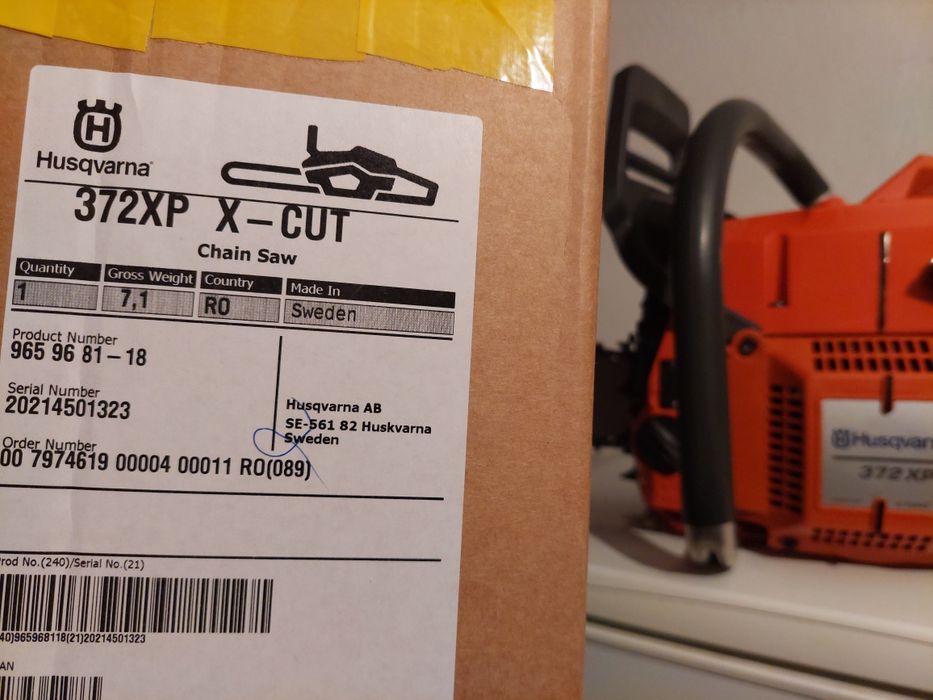 Huskgvarna 372 XP original.