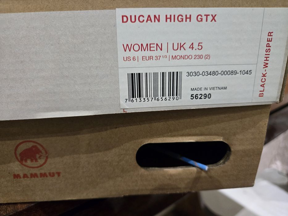 Туристически обувки Mammut Ducan high GTX 37,5