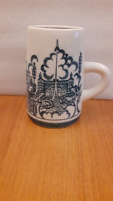 Новая. СССР. Пивная кружка ЗиК. 30 лет ВДНХ, Останкинская башня.