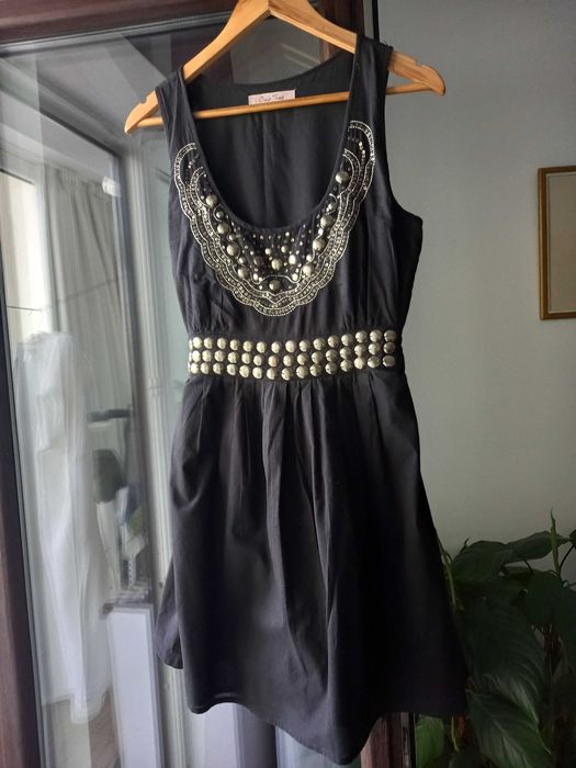 Rochie neagră Oasis Jeans, mărimea 14