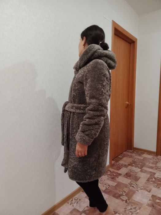 Шуба! Натуральная шерсть!