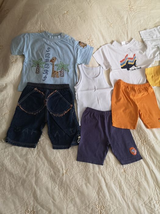 Lot hăinuțe de vară pentru baieti, 86-92 cm