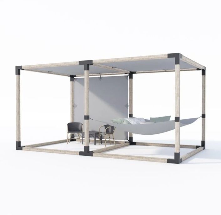 Беседка своими руками за час