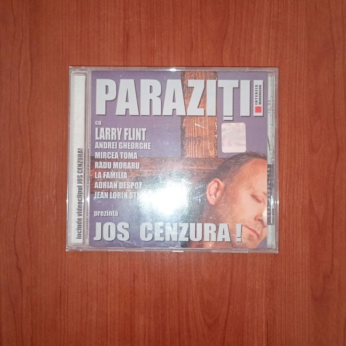 Cd Original Paraziții - Jos Cenzura! (maxi-single)