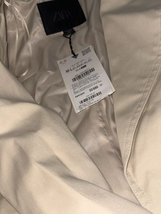Тренч Zara длинный