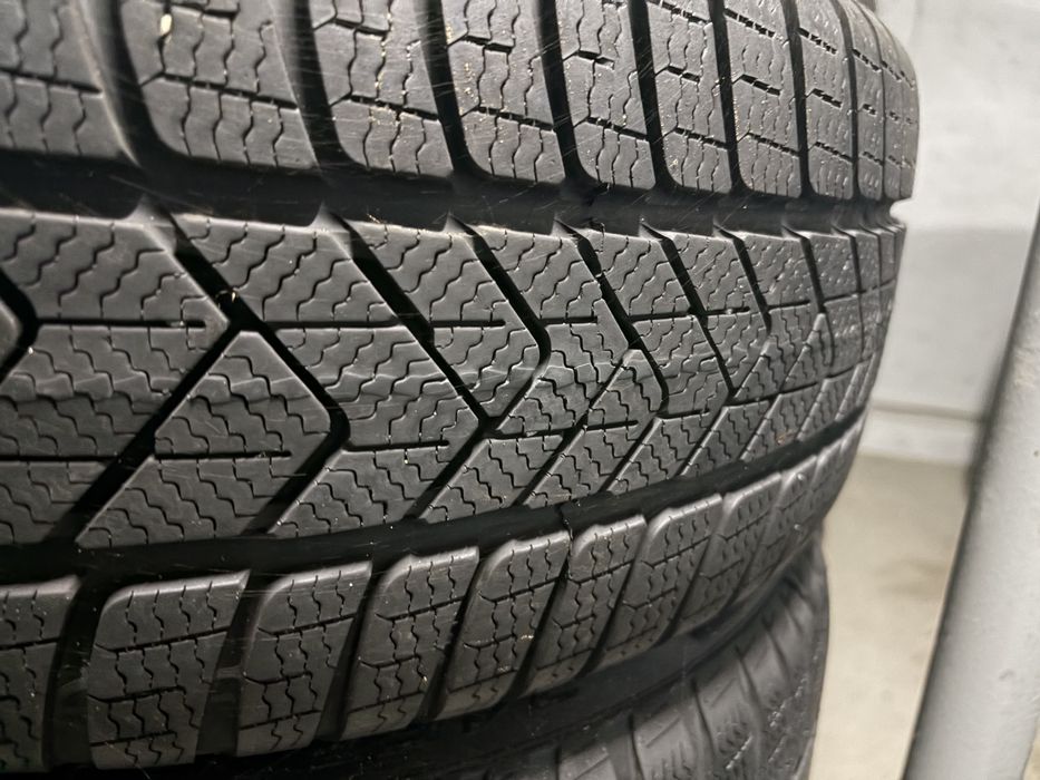 Jante originale Audi A6 C8 pe 19” echipate cu anvelope de iarna Pirelli Dot 1225