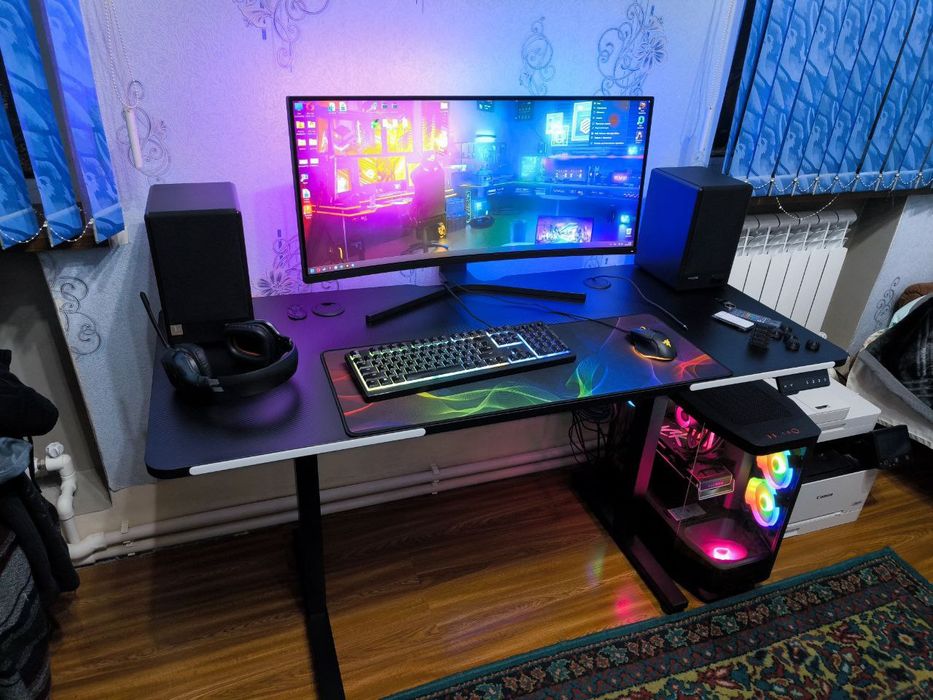 Игровой стол с регулировкой высотыот 74см до 110см 110 см