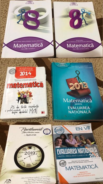 Vand culegeri, caiete de lucru, ghiduri pentru clasele IV-XII