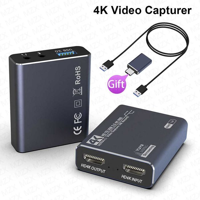 HDMI - USB 3.0 Video Capture Card Game Live Streaming видео кепчър