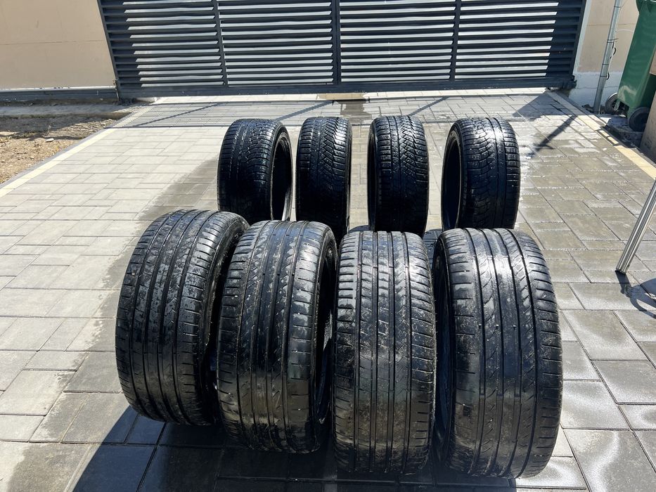 Vand doua seturi de anvelope iarna si vara