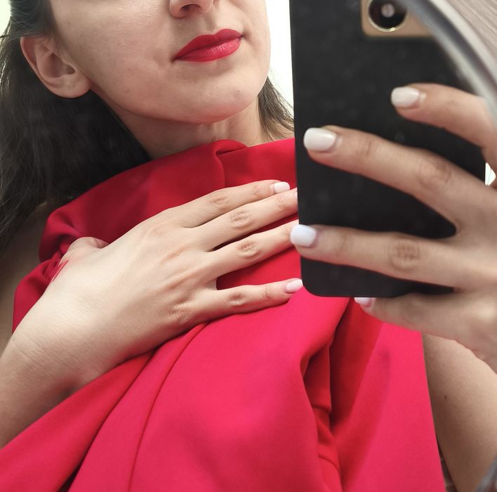 Червено червило + молив Douglas