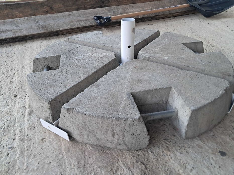 Suport 4 buc placi beton  umbrela terasa ADUS ACASA IASI