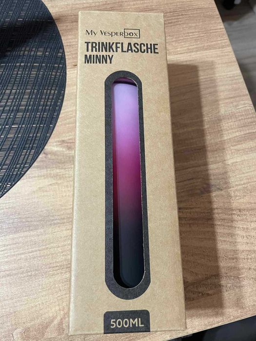 Дамска Детска бутилка за вода 500ml BPA free - Спортна, женска, розова