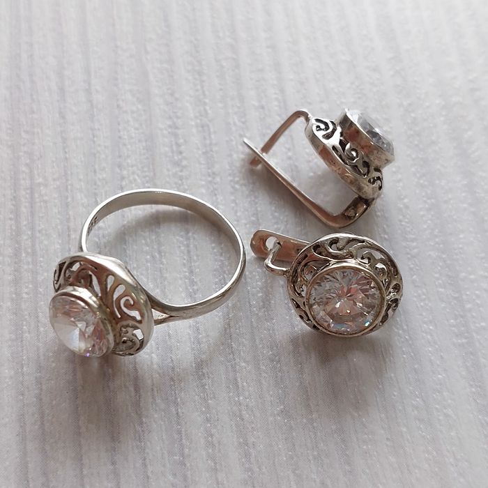 Серебро Күміс Комплект