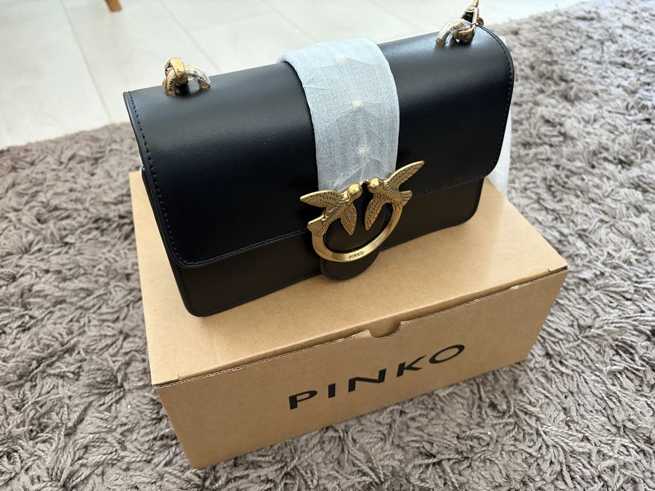 Geantă Pinko Love One Mini Cl PE 23 PLTT 100059 A0F1 Negru