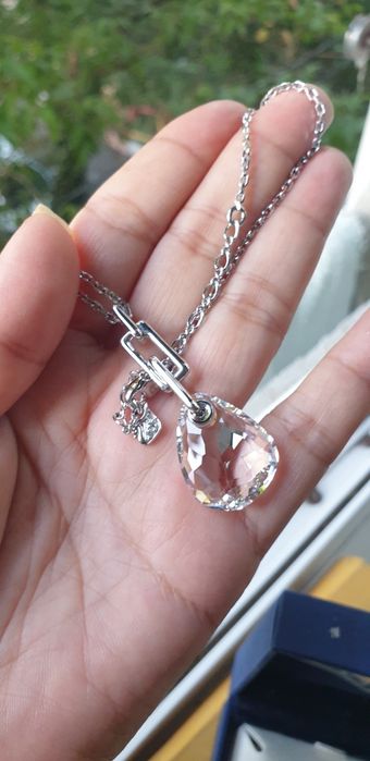 Сваровский  кулон на цепочке оригинал