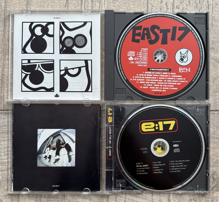 Cd-uri originale muzica eurodance 90’s - East 17
