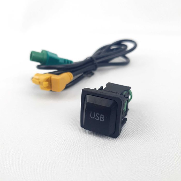 Adaptor USB VW Audi Skoda Seat – Cablu USB 4 Pini – RNS315 RNS510 RCD510 – Bolero Columbus Amundsen – CarPlay Android Auto – Golf 5 Golf 6 Passat –Z19