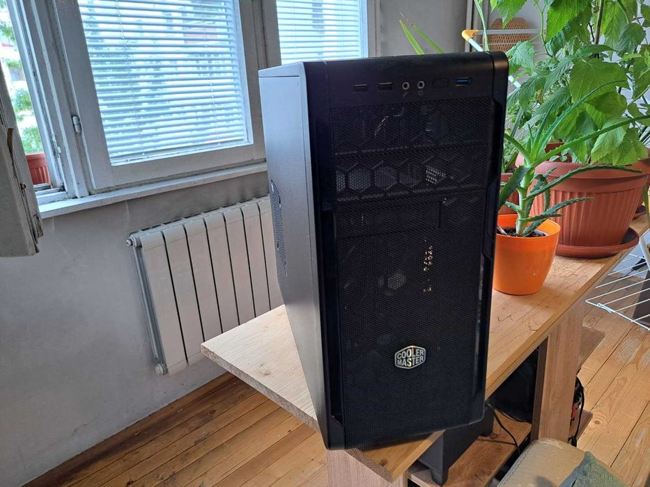 Геймърски компютър – GTX 1660 Ti 6GB / i5-7600K / 16GB RAM – Отлично състояние
