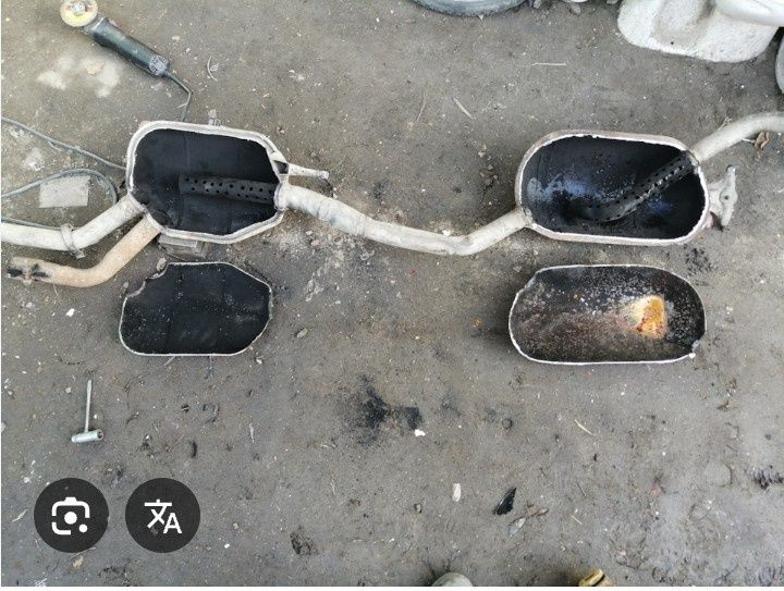 Мерседес глушитель ремонт