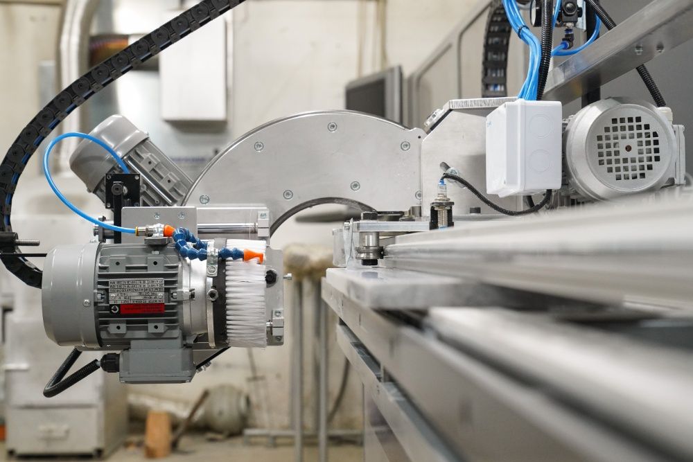 Автоматична машина за челно полиране на мрамор и гранит полирмашина