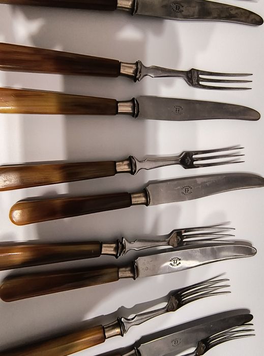 Rostfrei Solingen колекционерски нож и вилица