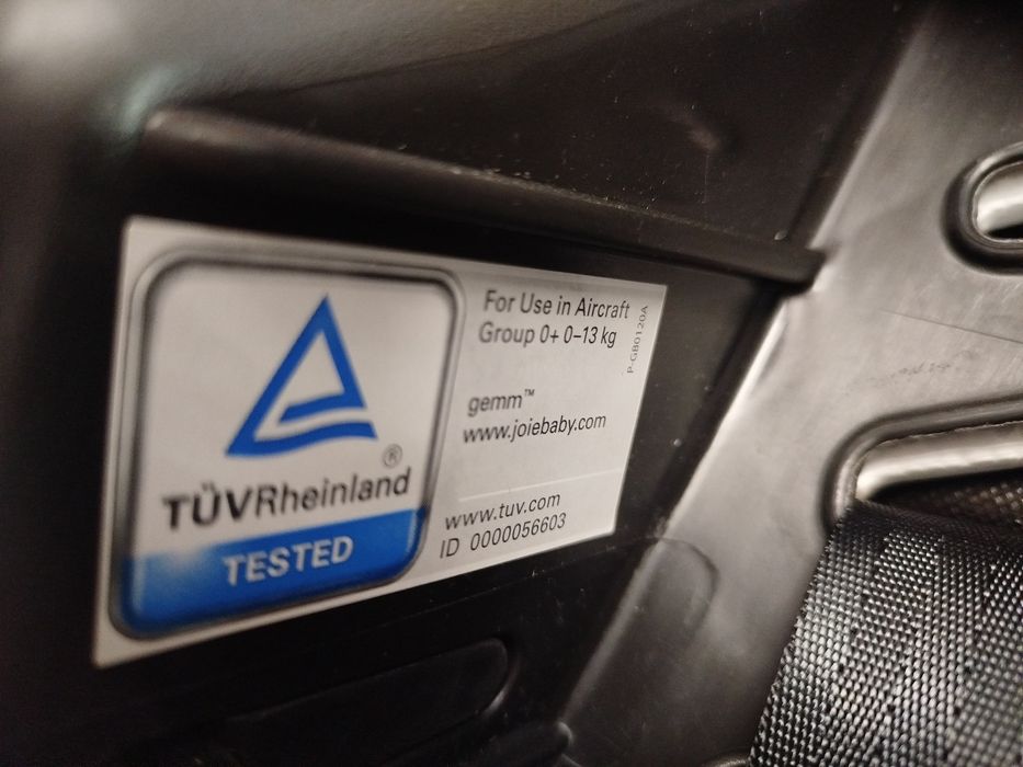 Scoică auto joie gemm testată ADAC
