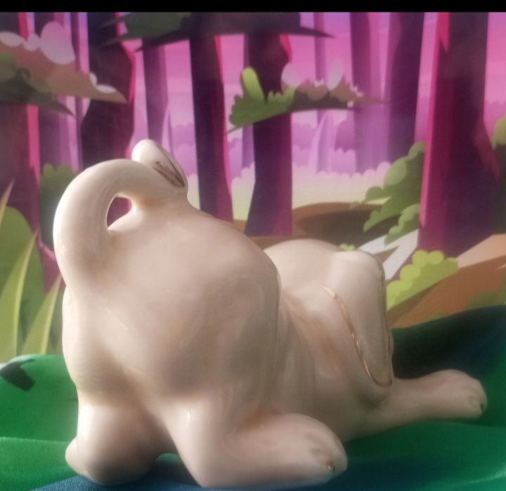 Винтаж 70х, фарфор в идеальном состоянии, как НОВЫЙ,выс. 7см, дл.11см.