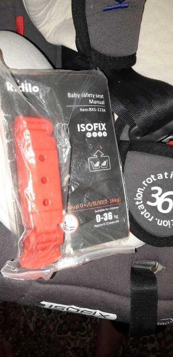 Kidilo автокресло isofix 360 градус