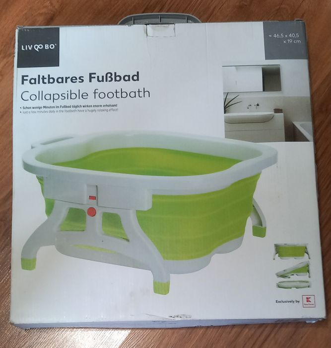 Продавам сгъваема вана за крака