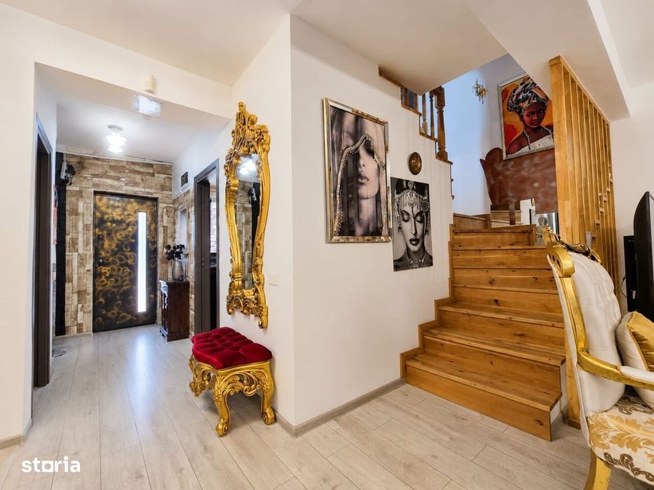Duplex 5 camere | 129.5 mp utili | Complet mobilat și utilat | Tunari