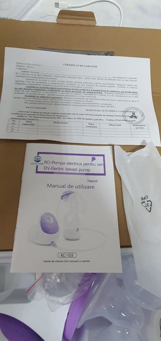 Pompa electrică pentru sân