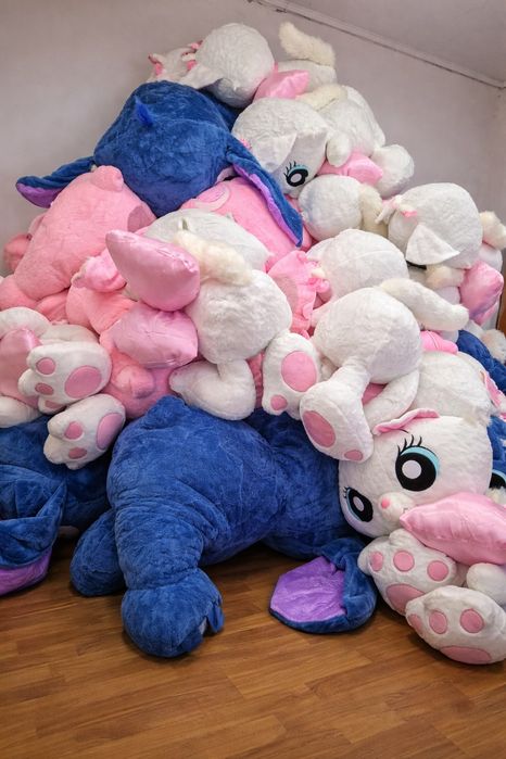 Огромен Стич розов и син Pink date играчки  на едро
