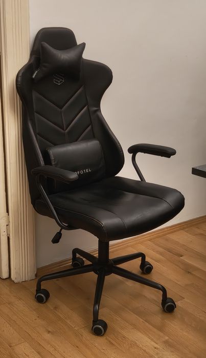 Scaun de birou DacEnergy ergonomic, reglabil, piele ecologica matlasat