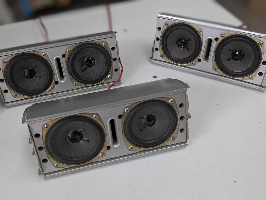 4 Boxe Sateliti Sistem Audio 20w 5.1 2.1 Home Cinema Dvd Statie