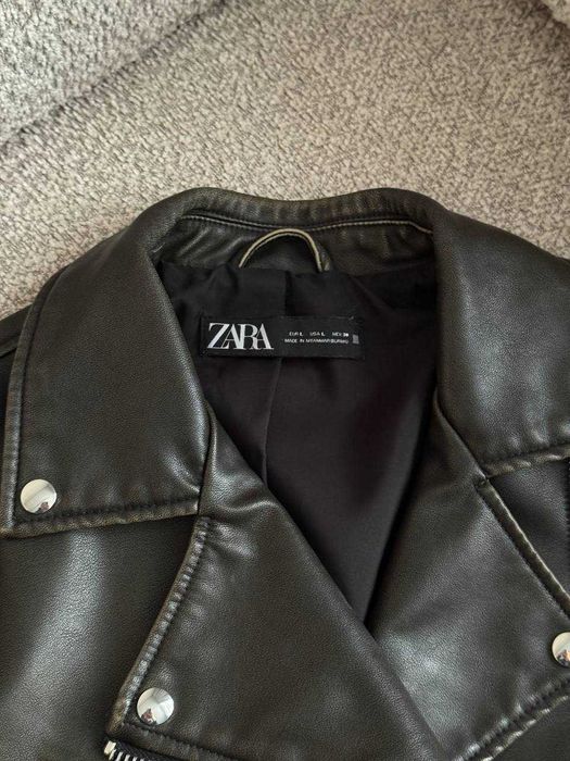 Продам кожанную куртку ZARA