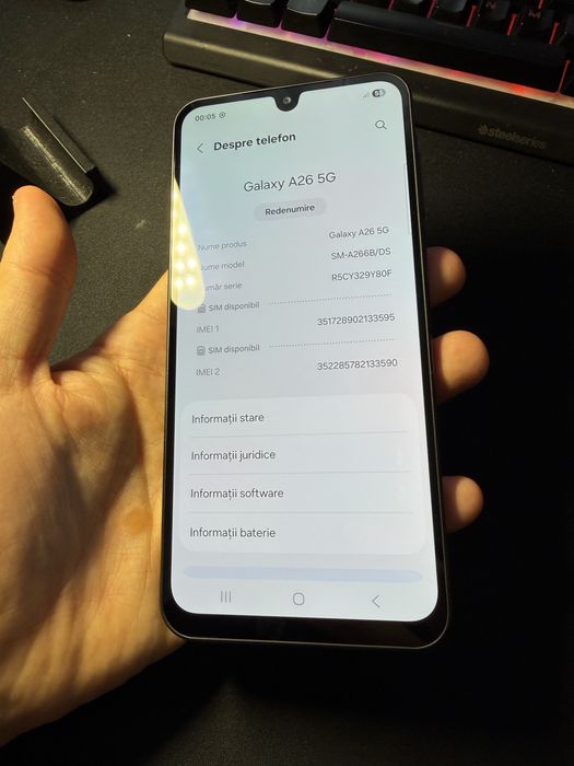 Samsung Galaxy A26 5G 256GB 8GB RAM 10/10