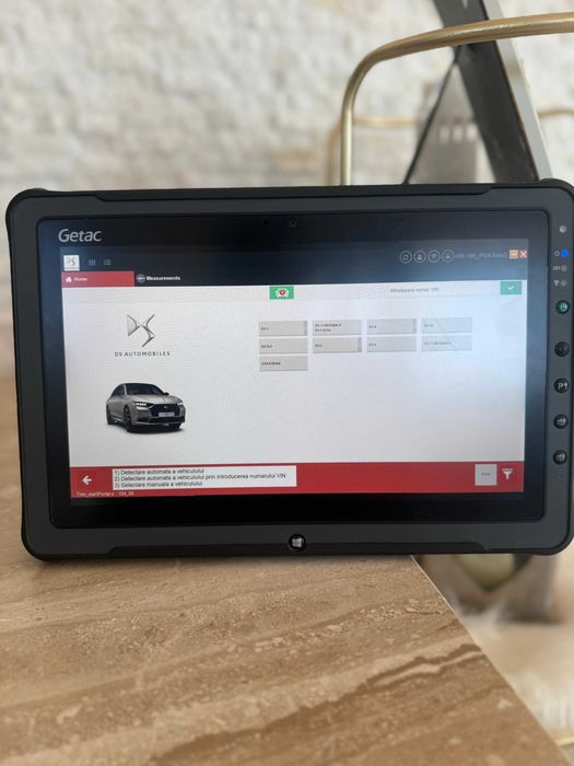 Tabletă GETAC F110 Rugged Diagnoză Auto VAG PSA Renault VCDS ODIS PSA