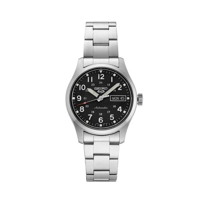 Seiko 5 Midfield 36.4mm Black SRPJ81