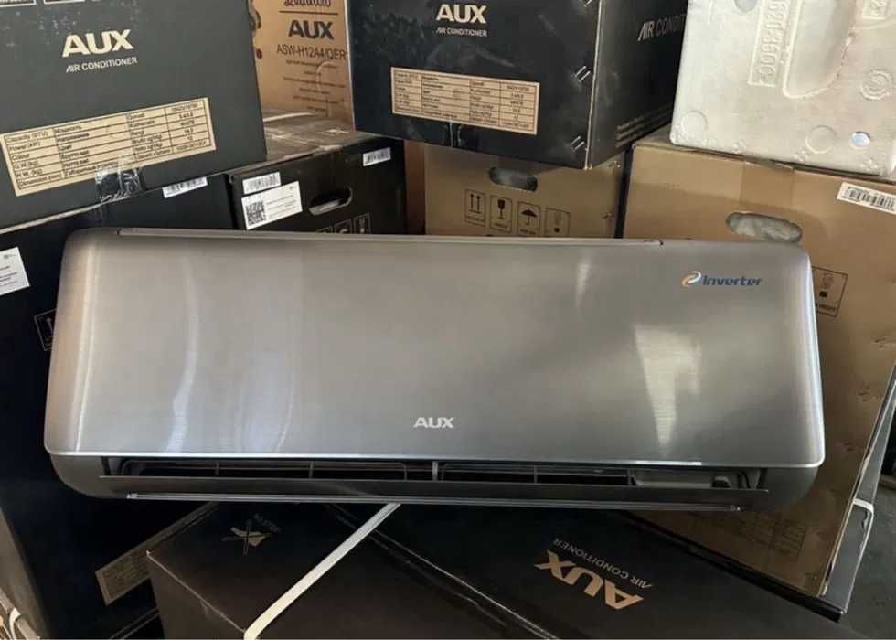 Кондиционер AUX 24 INVERTER Хитой 32 Freon установка доставка 24/7